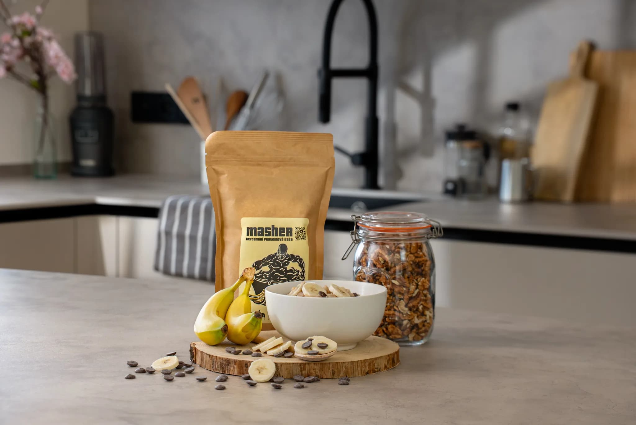 MASHER Proteinové kaše