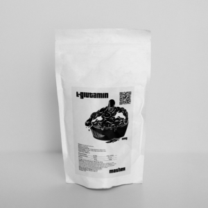 L-glutamin suplement od Masher pro zvýšení výkonu a svalové hmoty