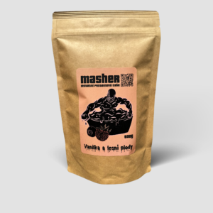 Instantní proteinová kaše s příchutí vanilky a lesních plodů od Masher