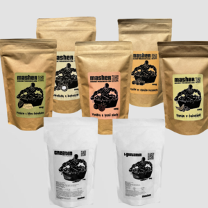 Masher instantní proteinové kaše a l-glutamin creatin kreatin pro tvůj nadupaný výkon