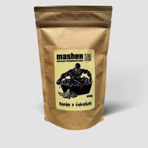 Instantní proteinová kaše s příchutí banánu v čokoládě od Mashe